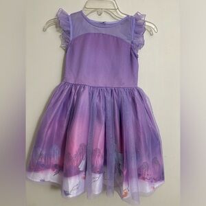 Disney Frozen 2 dress with Elsa, Anna and Olaf Girls Dress